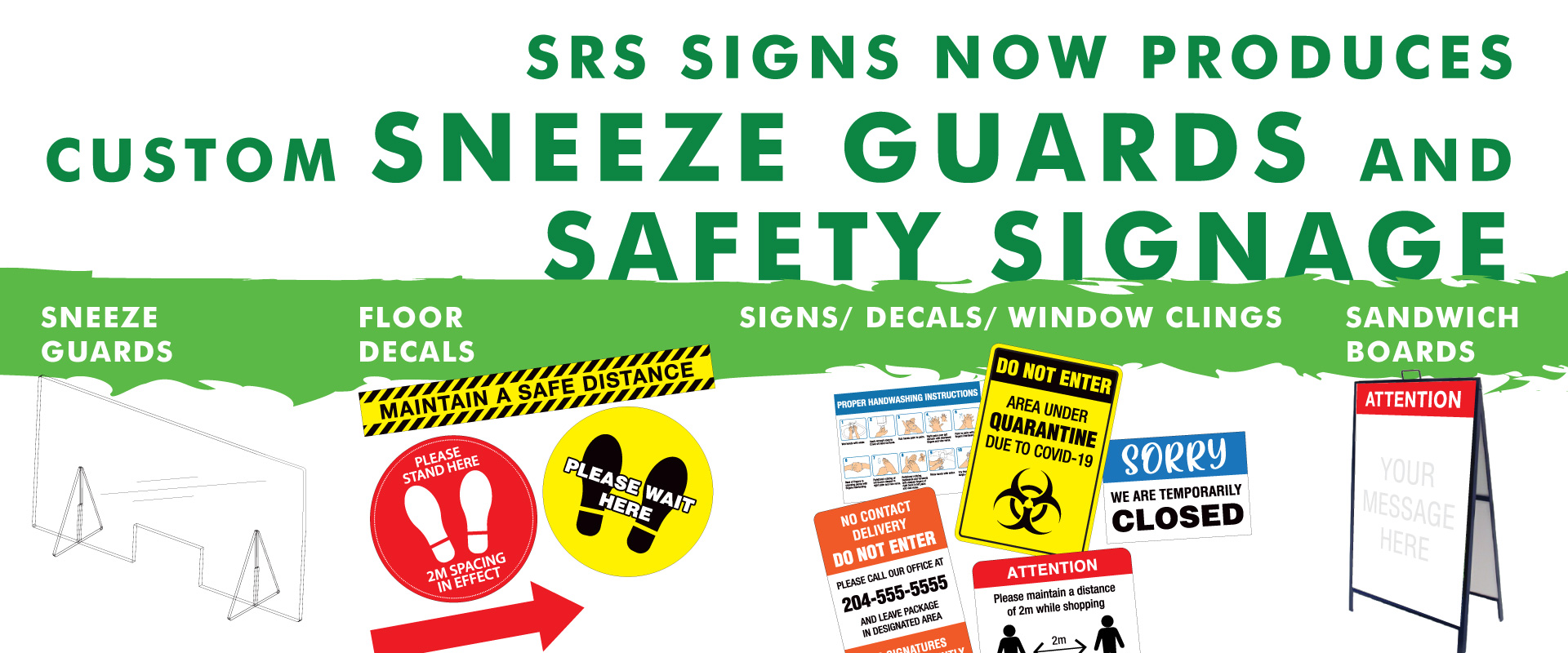 SRS Signs is a fullservice sign company in Winnipeg, Manitoba