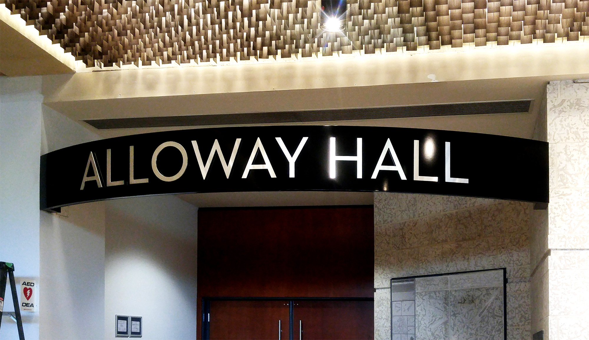 interior alloway hall
